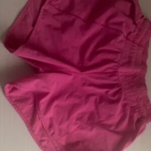 lululemon athletica Vibrant Pink Athletic Shorts